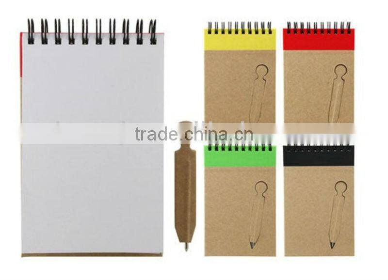 cutout recycle notebook kraft paper