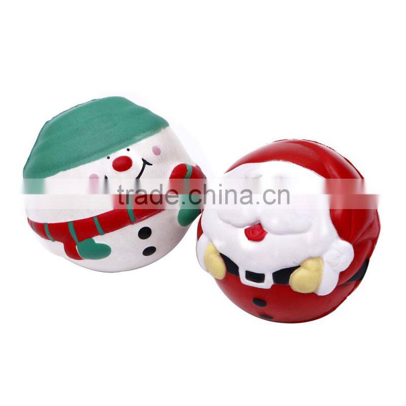 PU stress ball custom logo PU penguin relieve ball squishy stress ball