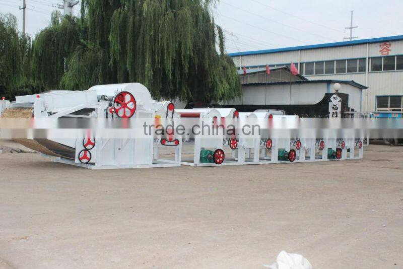 China Fabric Textile Waste Cleaning Machine