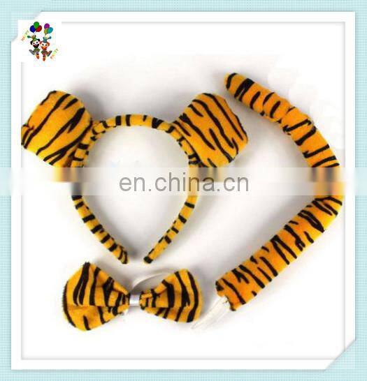 2015 Hot Party Tiger Animal Ears Headbands with Bow Tail HPC-0768
