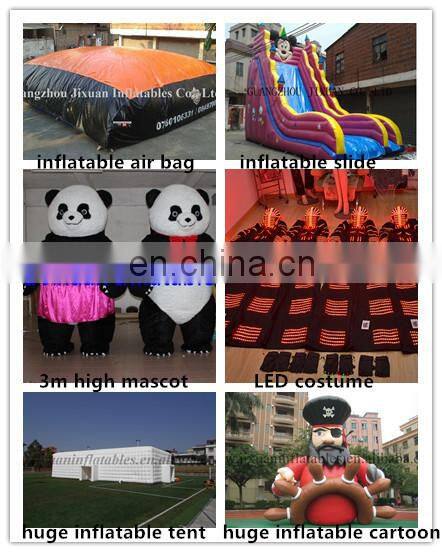 durable 0.6mm pvc tarpaulin sand bag for inflatable tent