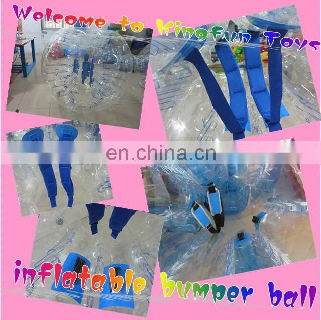 Popular sports game buddy bumper ball, bubble ball soccer,bump ball soccer
