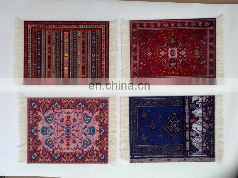fabric mouse pad,rug carpet mouse pad