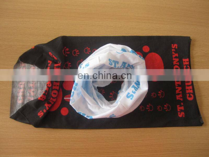 outdoor multifunctional bandana 8 in 1 polyester seamless printed bandana tubular bandana ski bandana muslim headwear