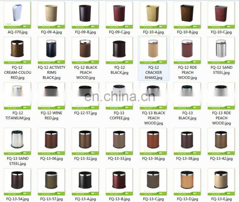 High quality chinese products garbage can metal storage containers buckets with lids and ashtray