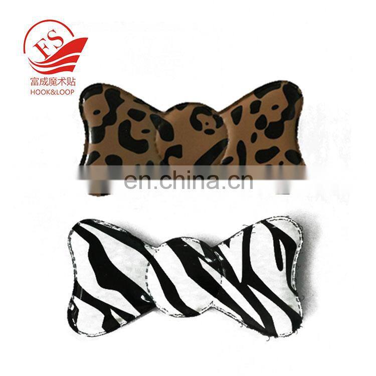 Printing magic tape and pvc or foam hair bow beautify hair barrette stickers