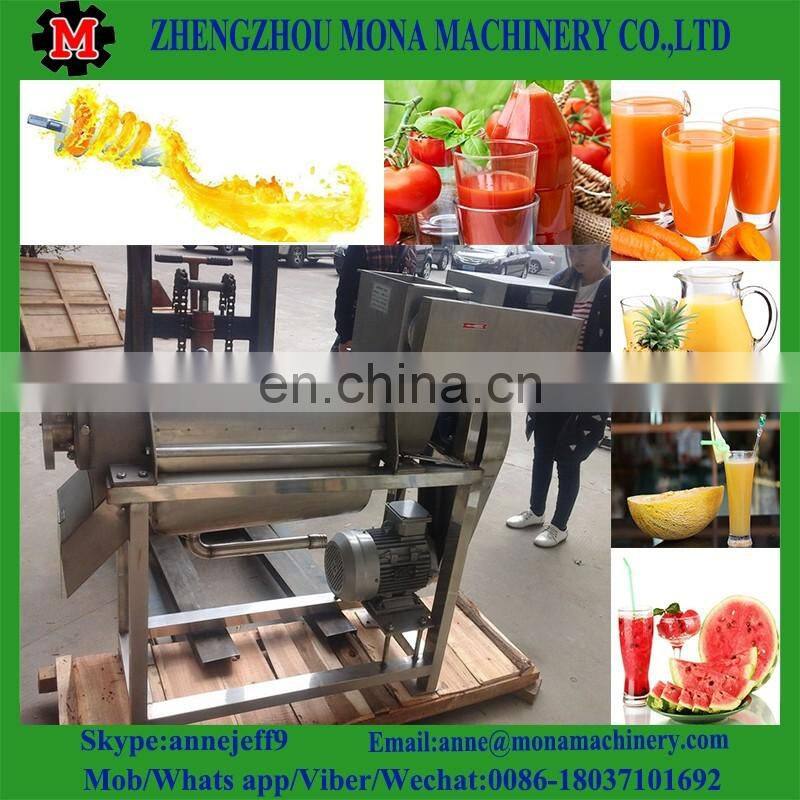 Industrial fruit and vegetable juicer machine for citrus apple pear orange garlic ginger juicer extractor machine