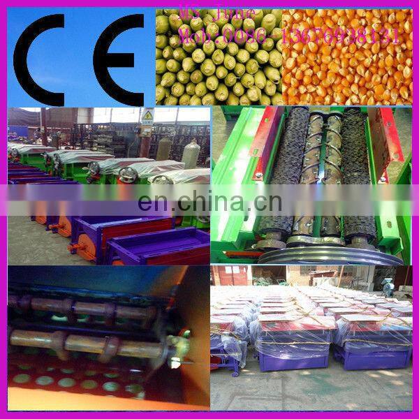 China Maize skin remover thresher machine
