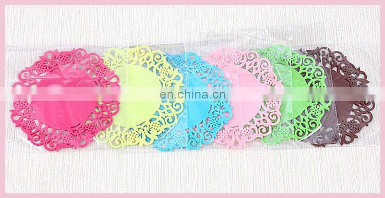 crochet placemat cotton coaster