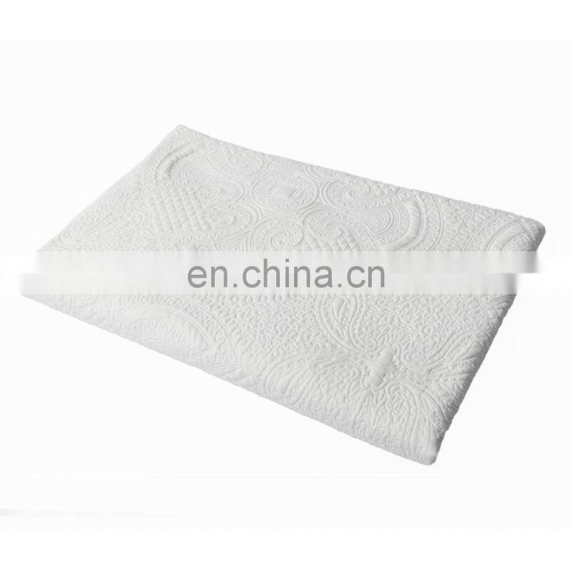 All Weather Embossed Detail Washable Quilt 106" L x 70" W and 1 Pillowcase 20x28 Inch Bedding Set