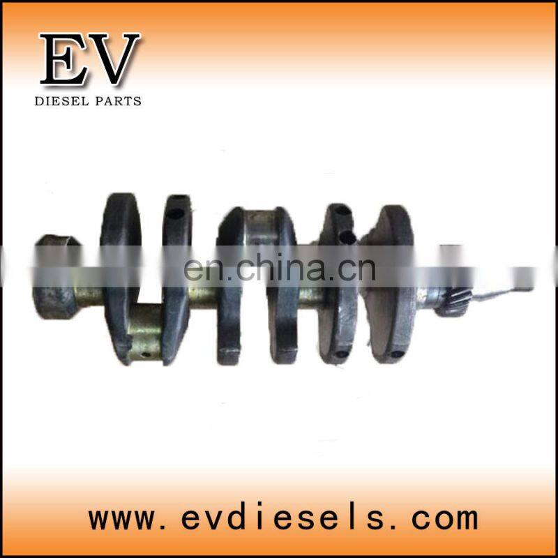 Excavator engine K4D K4E K4F crankshaft fit on MITSUBISHI diesel