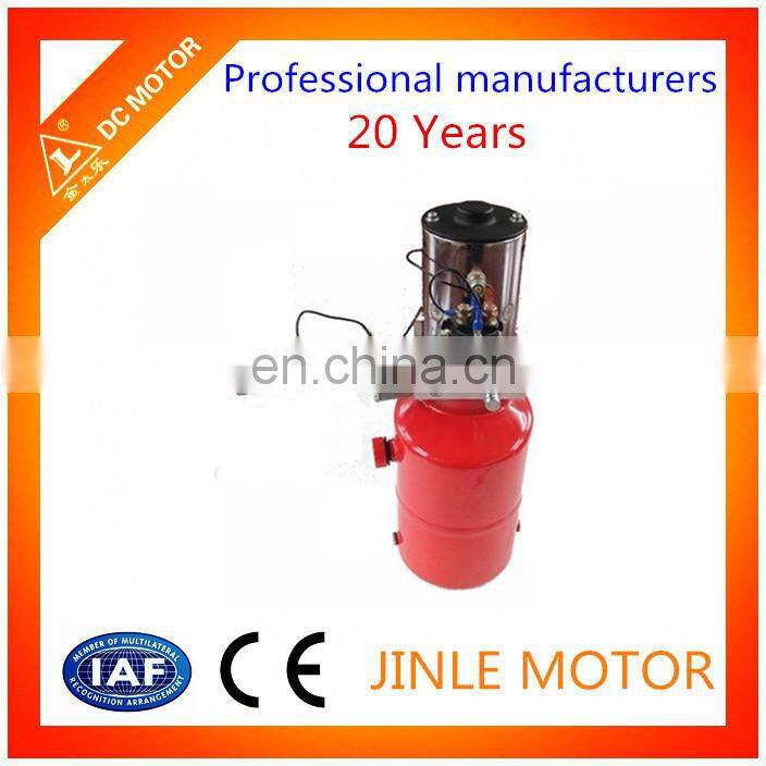 24 volt 800w hydraulic power unit pack with dc motor