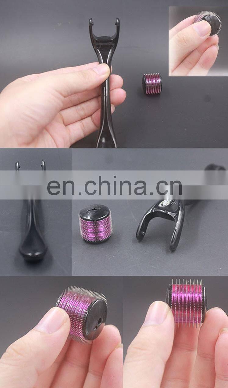 2021  Derma Roller 3 In 1 Micro 192/540/1200 Needles Meso Roller
