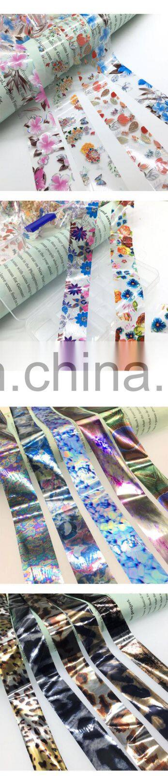factory brand LOGO transfer foil Nail foil for nail art sticker for the nail art decoration LOGO FOIL