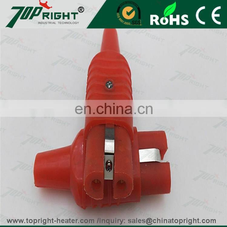 Male and female Type K plug