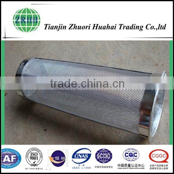 stainless steel cylinder screen mesh Conical cartridge