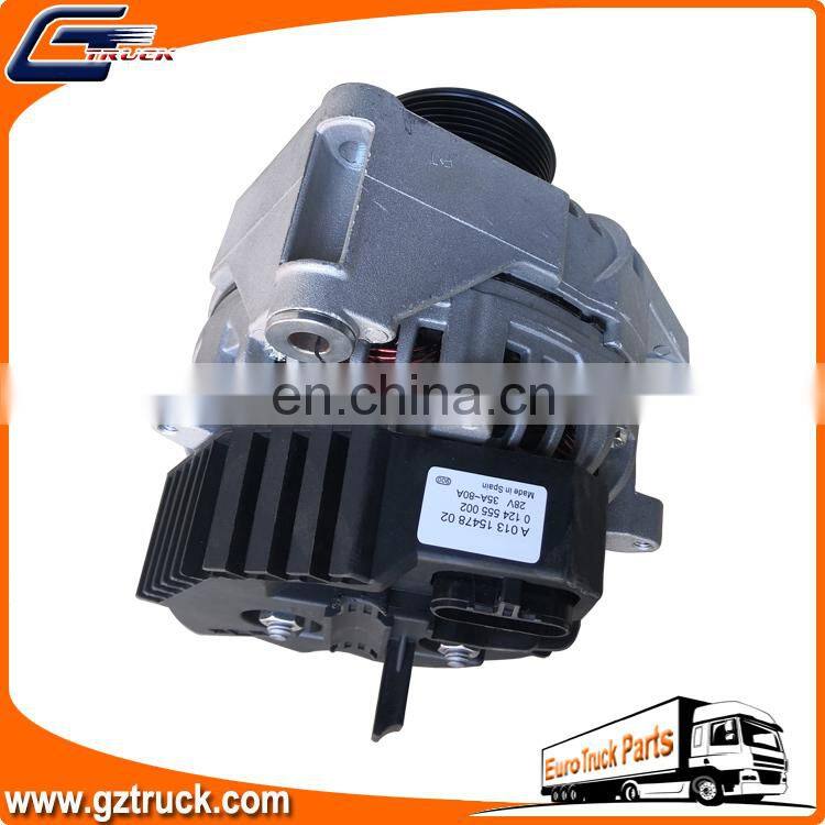 Heavy Duty Truck Parts Auto Alternator Oem A0121547802  for MB Truck  Generator alternator