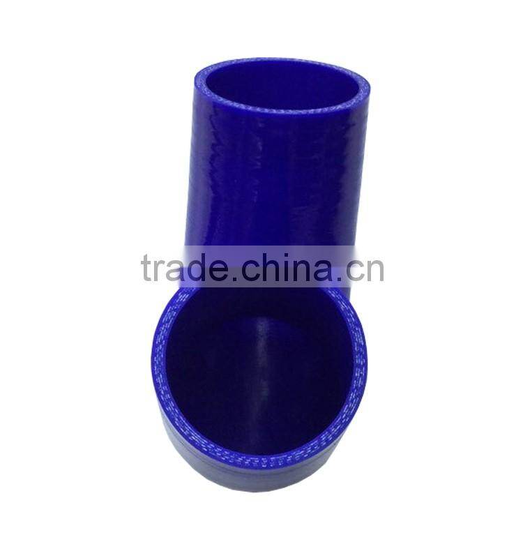 high temperature flexible automotive 135 degree elbow silicone turbo hose