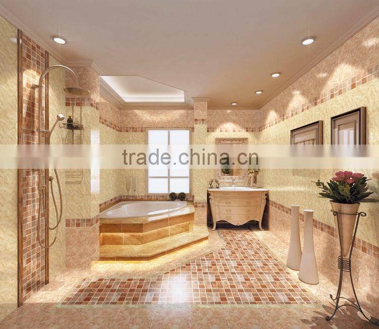 brown chinese tile for floor/cystal stone floor/interior decoration floor/wall tiles