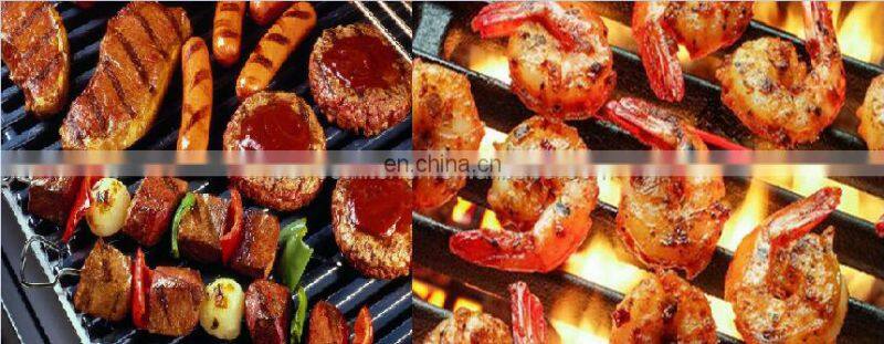 Industrial Indoor Stainless steel gas Lava stone grill with Gas CE certificate