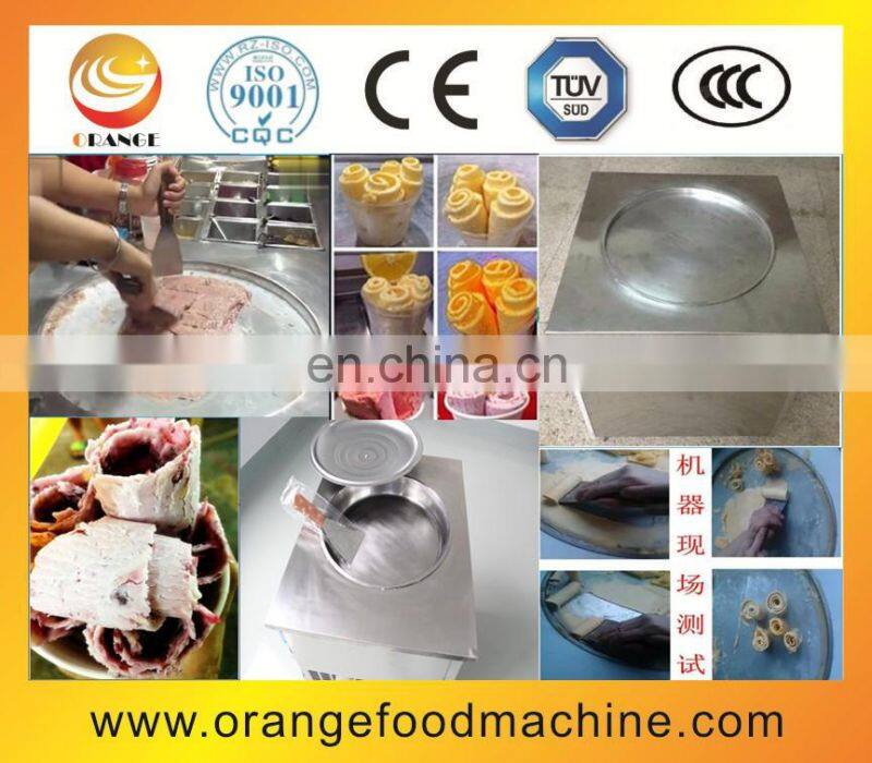 Fried Ice Cream Roll Making Machine
