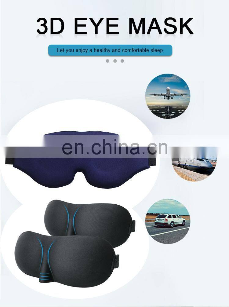 Custom Super Soft Sleeping Eyes Mask 3D Upgraded Sleep Patch Mask Contoured Cup Blindfold Eye Cover Eyemask for Women