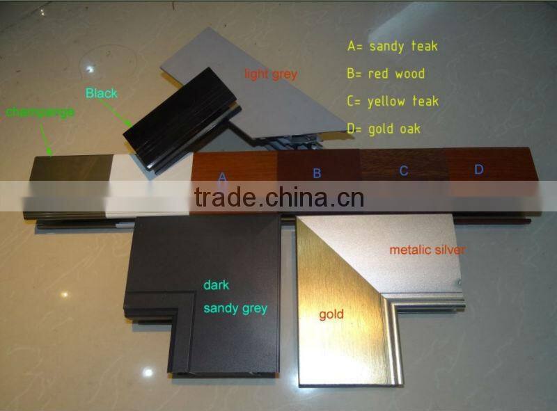 Wanjia factory wholesale aluminium sliding partitions folds