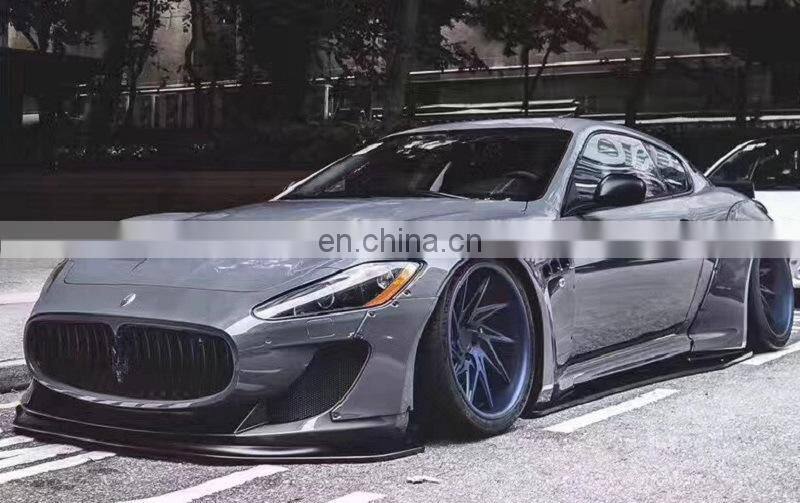 Runde Newest For Maserati GT GTS Modified LB wide body large Body Kit Front Bumper Front Lip Rear Lip Fender Wheel Eyebrow