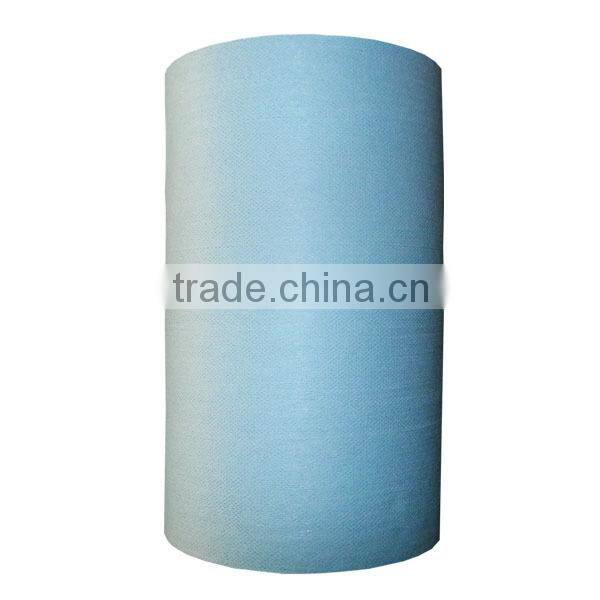 Dyed Blue Spunlace Nonwoven Fabric Roll