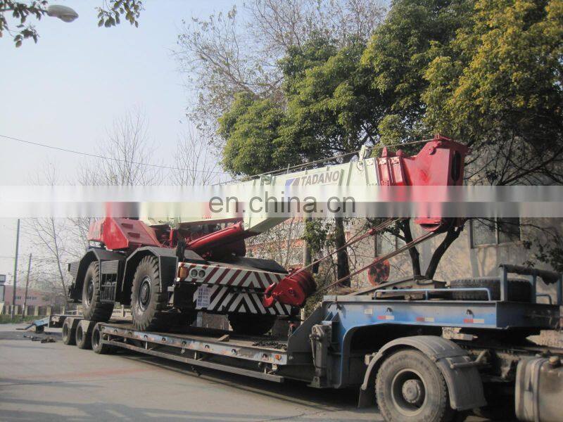 Used truck crane kato TR500E transfer to Thailand, Japan 50ton rough crans loading service