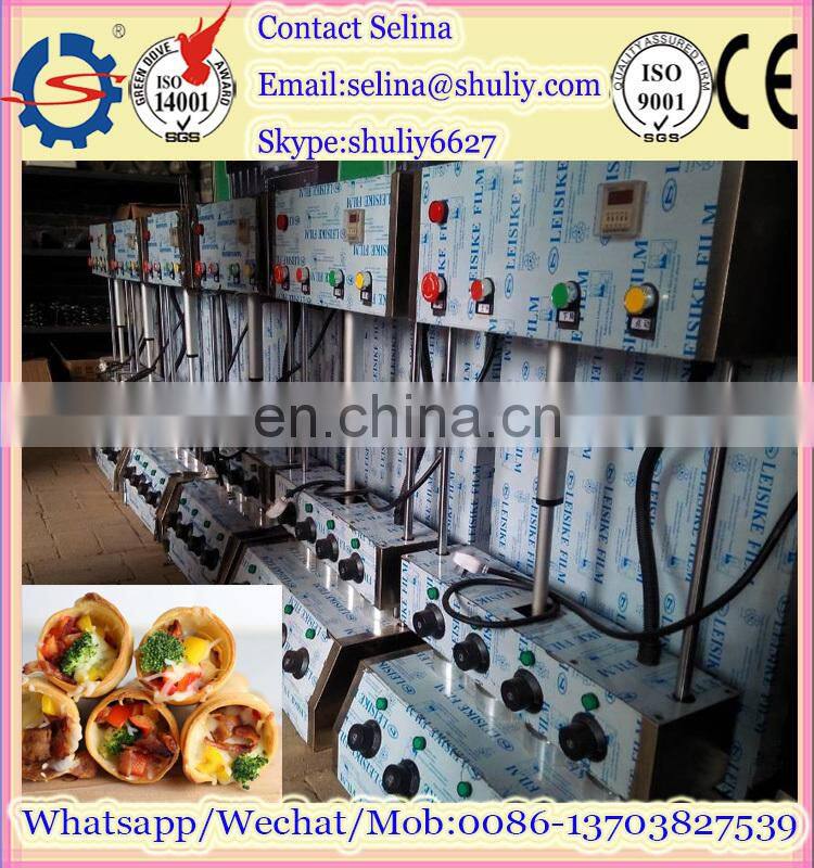 bread bakery equipment/pizza cone making machine/pizza cone box