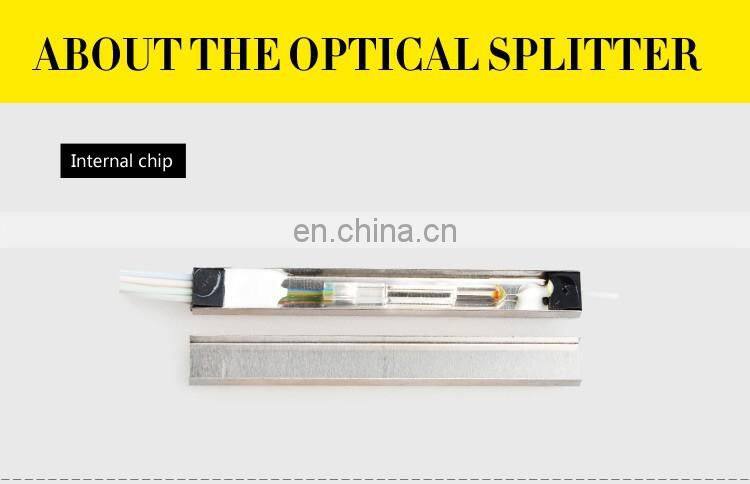 FTTH 1X16 PLC Insertion Type cassette Fiber Optic box Splitter with SC/apc connector