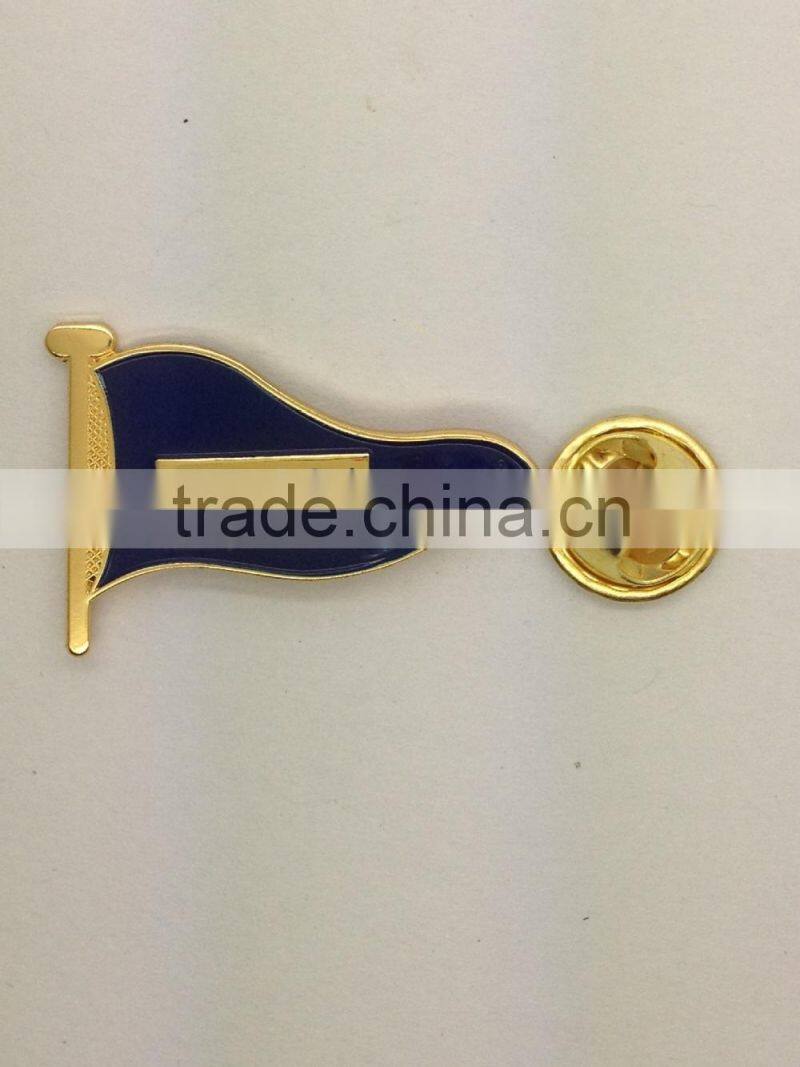 custom logo soft enamel lapel pins/custom flag lapel pins