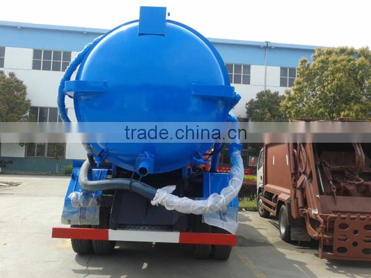 6x4 big capacity sewage pump truck, dongfeng sewage sucking truck