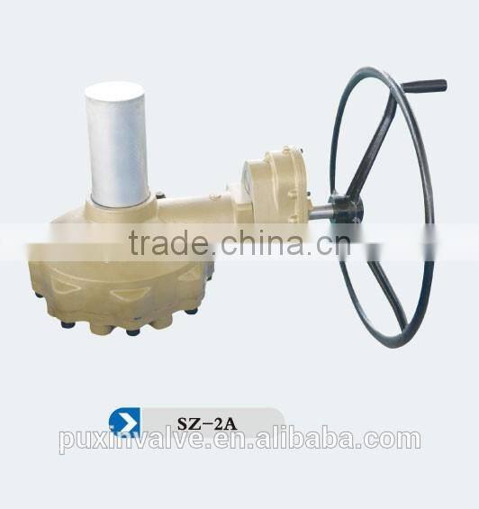 worm reduer box cast iron housing reduction gearbox