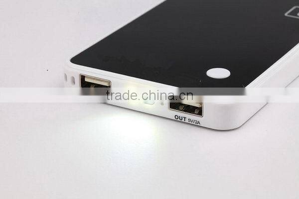 High quality and High capacity portable power bank,solar charger power bank with 6000mah