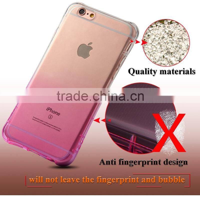 Wholesale back case for iphone 6 plus transparent tpu / 5.5 inch silicon PC TPU Case /bulk cheap Mobile PC Case