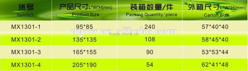 Direct manufacturer special wavy shape Caizhipen MX1301 Melamine flower pot Wholesale