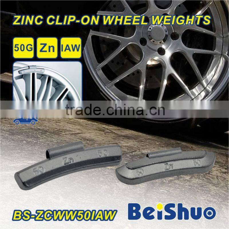 Zinc Clip-on Wheel Weight