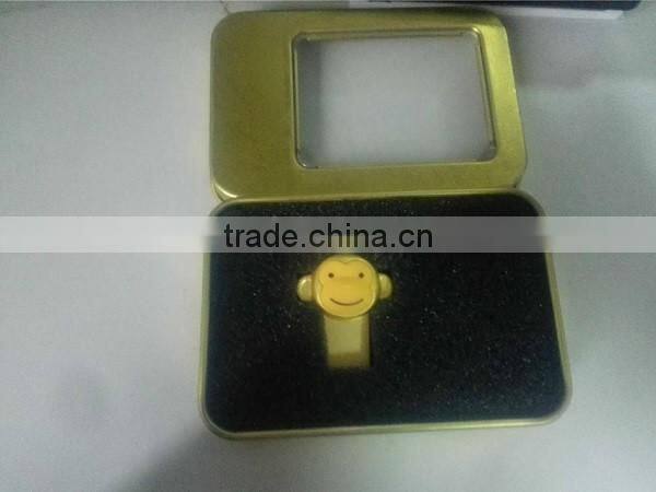 2016 promotion latest special design new aarrivel monkey shape 64gb usb flash drive