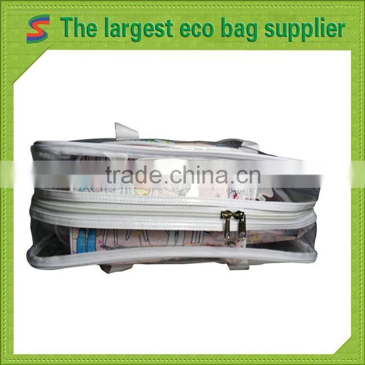 Promotional clear pvc cosmetic bag