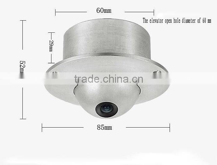 elevator cctv camera wide /angle 2.8mm Metal UFO Mini Camera