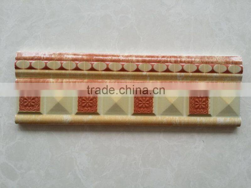 3D inkjet digital bathroom border ceramic tile