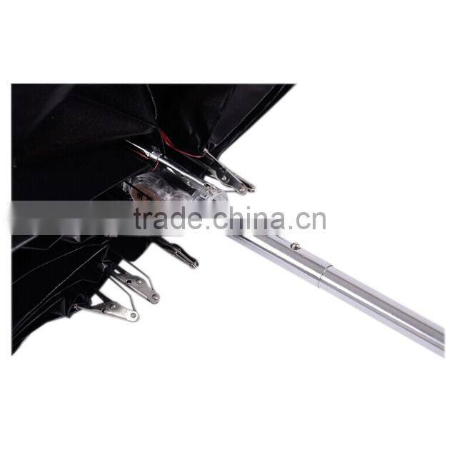 Cute folding cartoon print couple cat umbrella