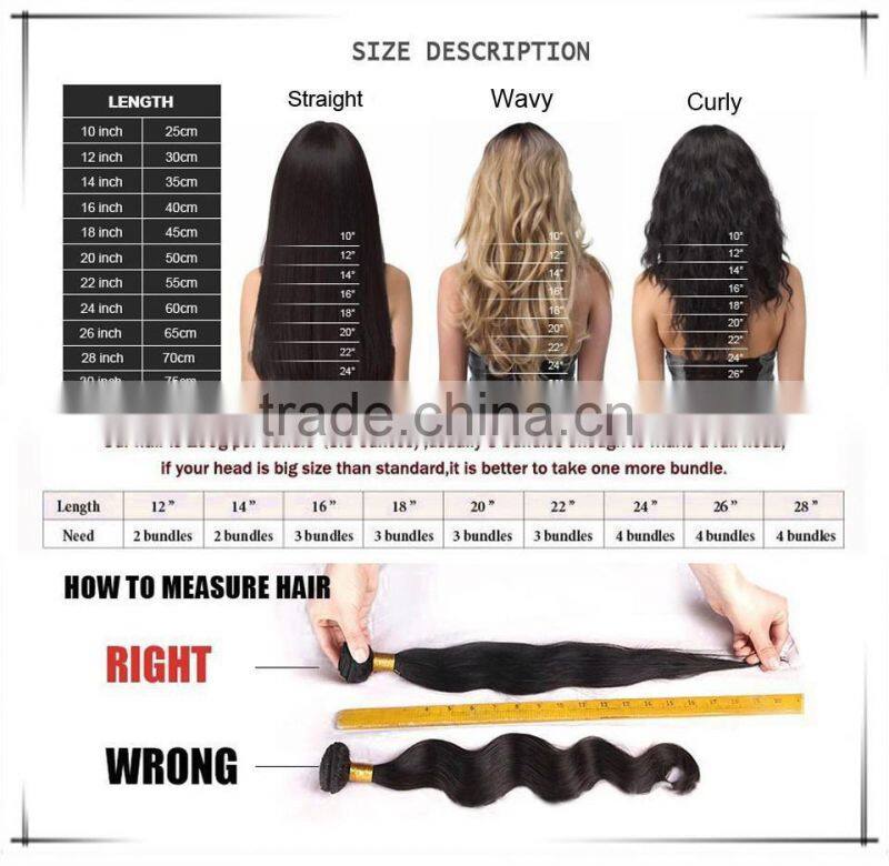 High quality fashionable 30 inch clip in human hair extensions