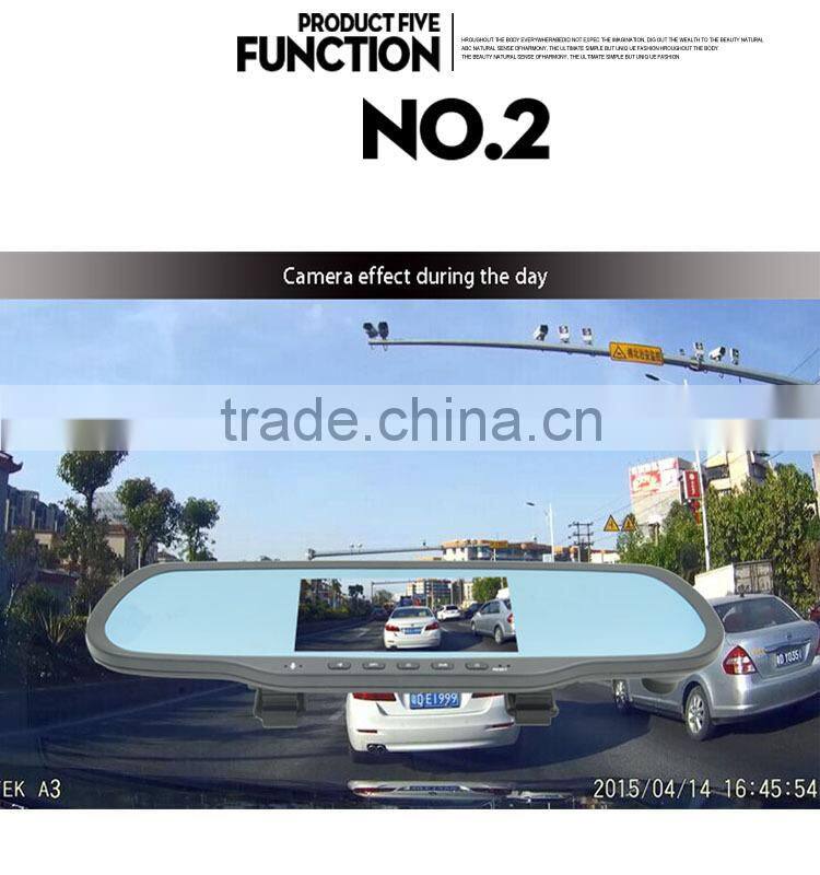 2015 Wireless Rearview Mirror Spy Camera