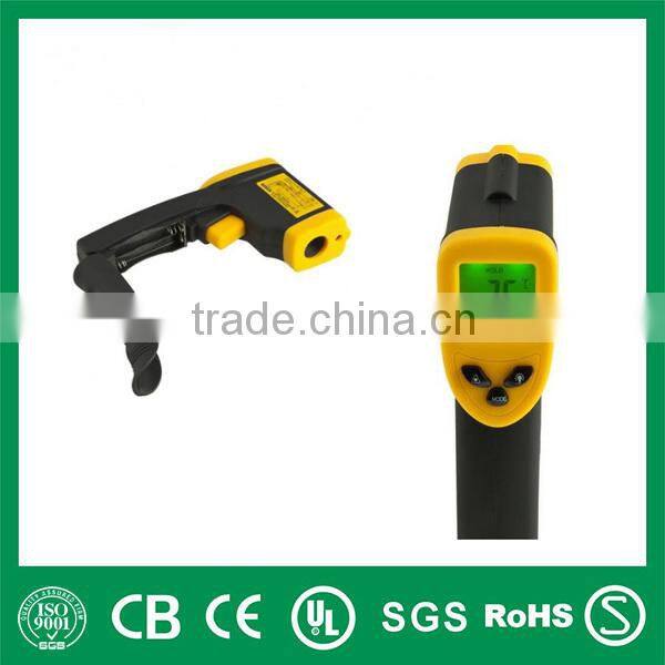 Digital Gun Shape Infrared No-Contact Thermometer DT380