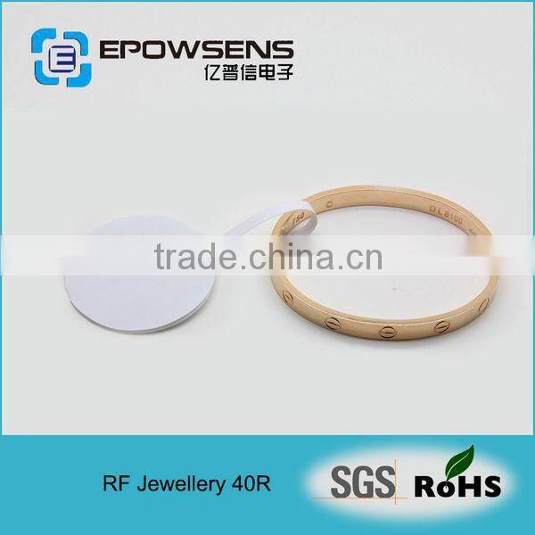 EAS jewelry label, rf round label to protect jewelry