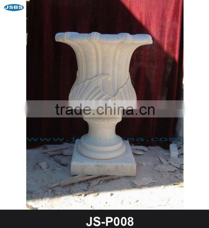 Europeanize marble flowerpot