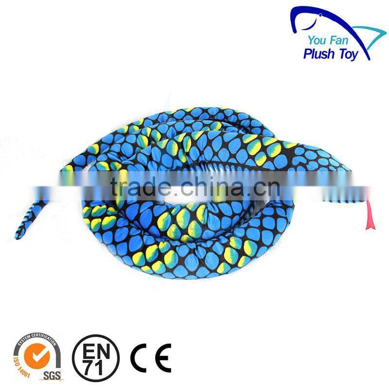 stuffed forest animals plush toy reptile soft long boa snake